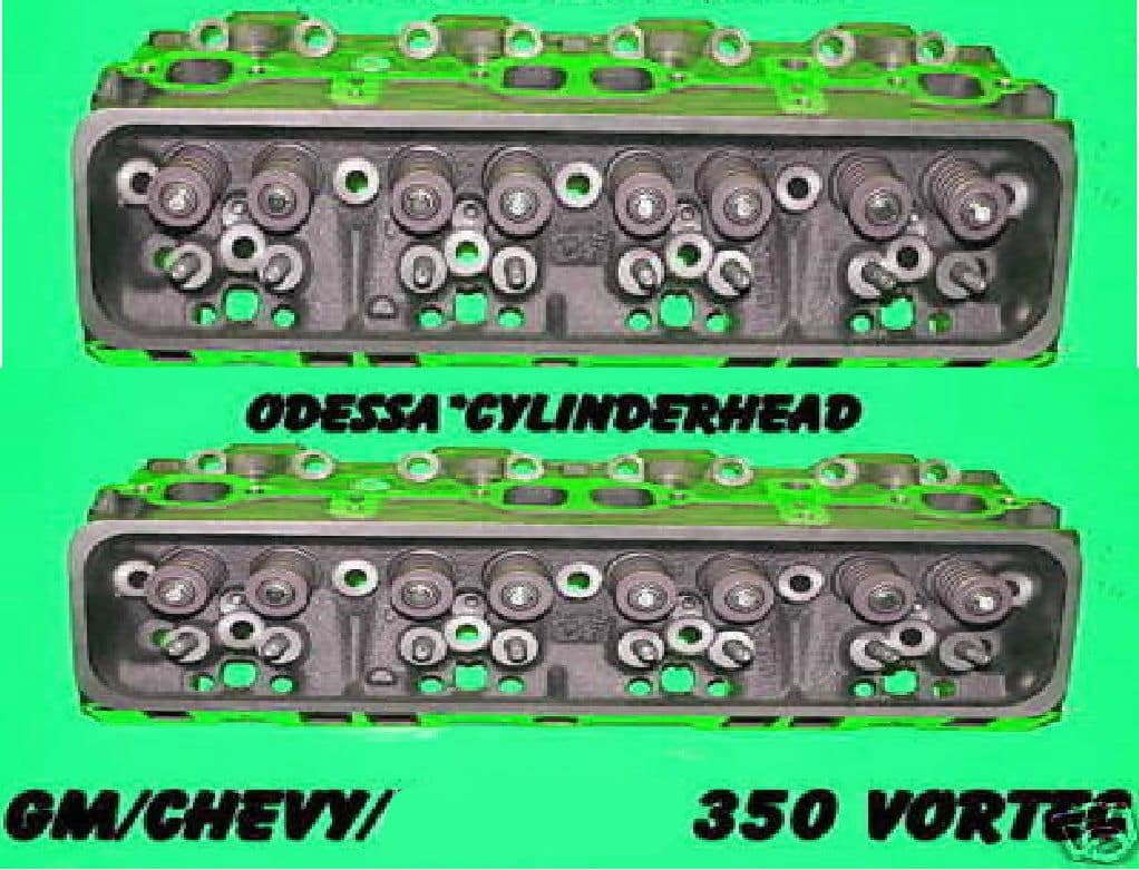 Pair Chevy Gm 350 906 062 V8 Vortec Cast Iron Cylinder