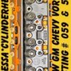 NEW EQ GM CHEVY 305 VORTEC #520 #059 CYLINDER HEAD 95-2002 (NEW VALVES &  SPRINGS